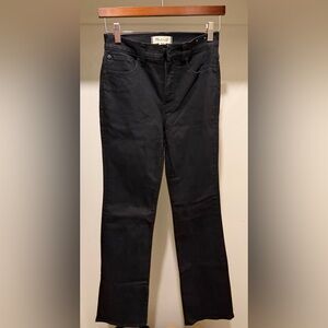 Madewell Kick Out Full Length Black Jeans - NWT!